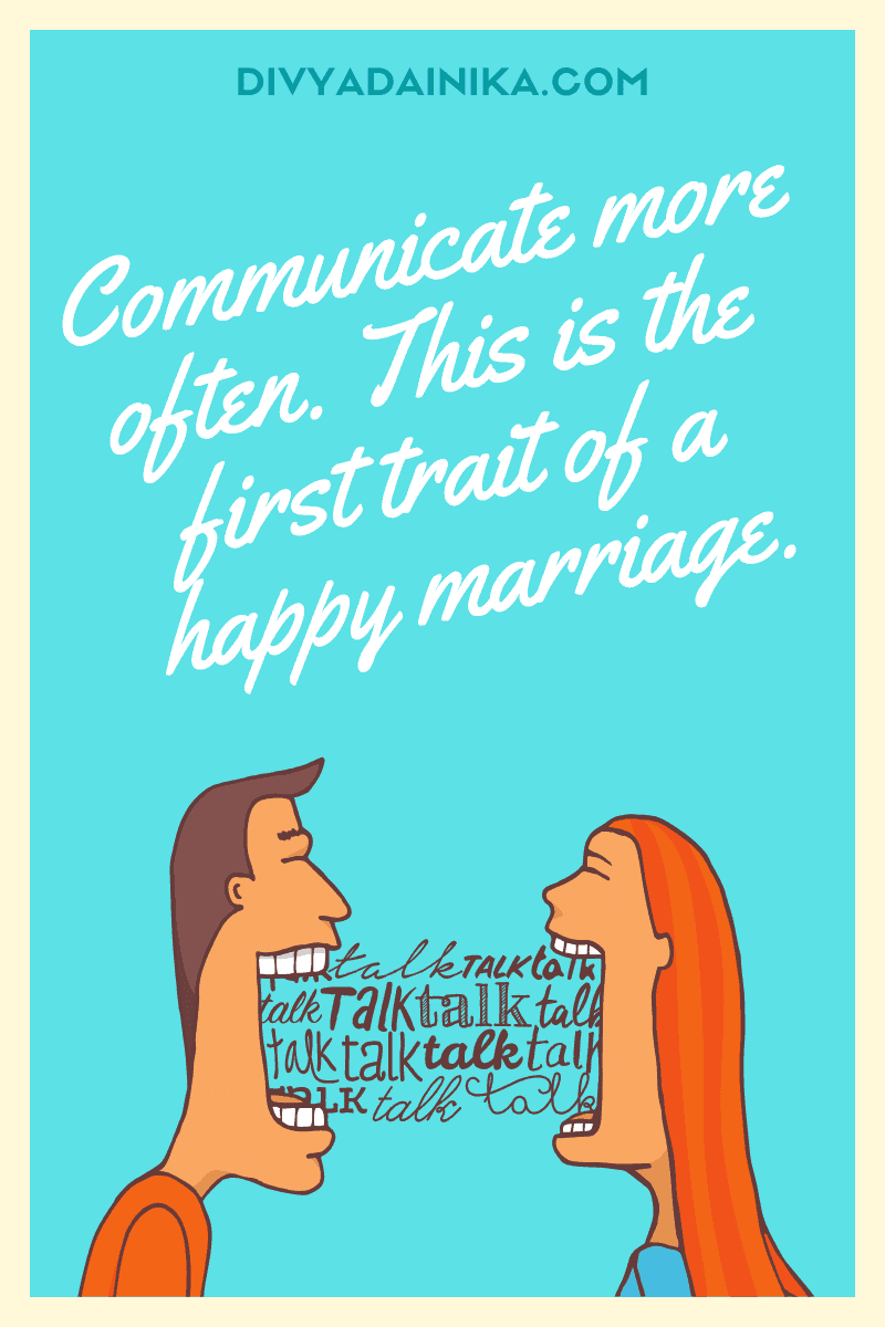 Tips for a happy marriage